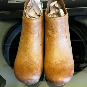 Dansko Frankie Tan Ankle Booties